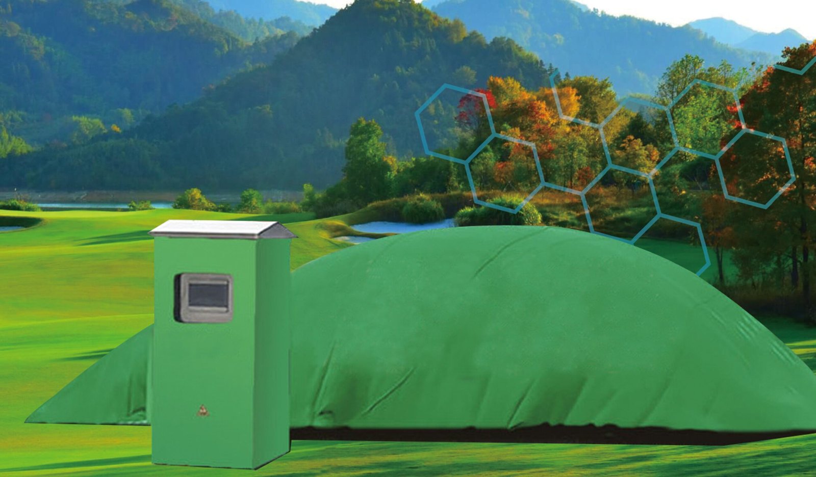 NCS intelligent molecular membrane-covered composting equipment